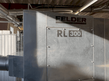 Vooraanzicht  van FELDER FELDER RL 300  machine