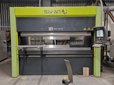 Vooraanzicht  van Safan E-Brake 80-2550-Ts3 Cnc  machine