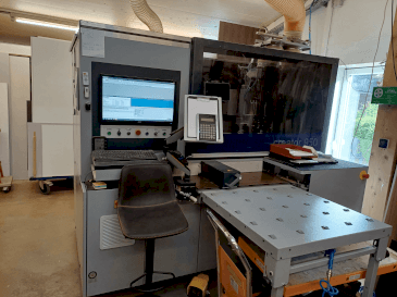 Vooraanzicht  van FORMAT4 CNC CREATOR 950  machine