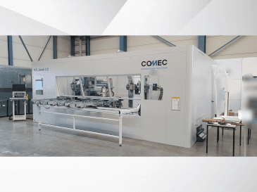 Vooraanzicht van COMEC MD JAM machine