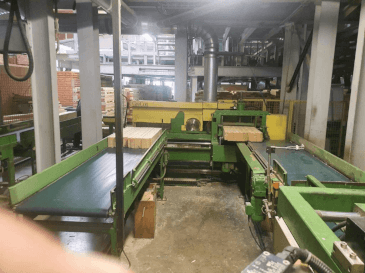 Vooraanzicht van Grecon Dimter FDL-F 205/600/500 machine