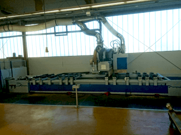 Vooraanzicht van Weeke Optimat BHC 655 machine