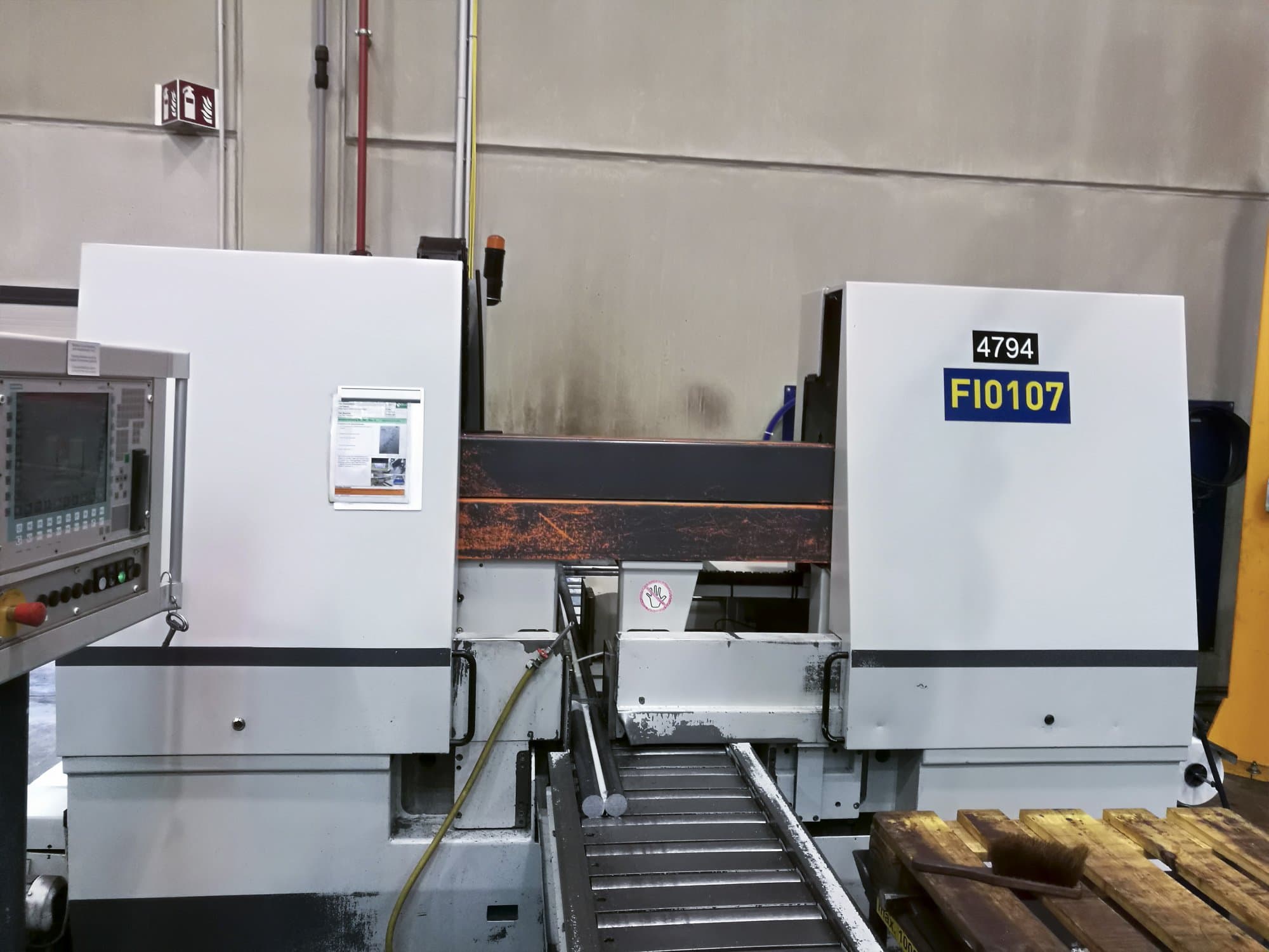 Vooraanzicht  van KASTO KASTOtec A 3 machine