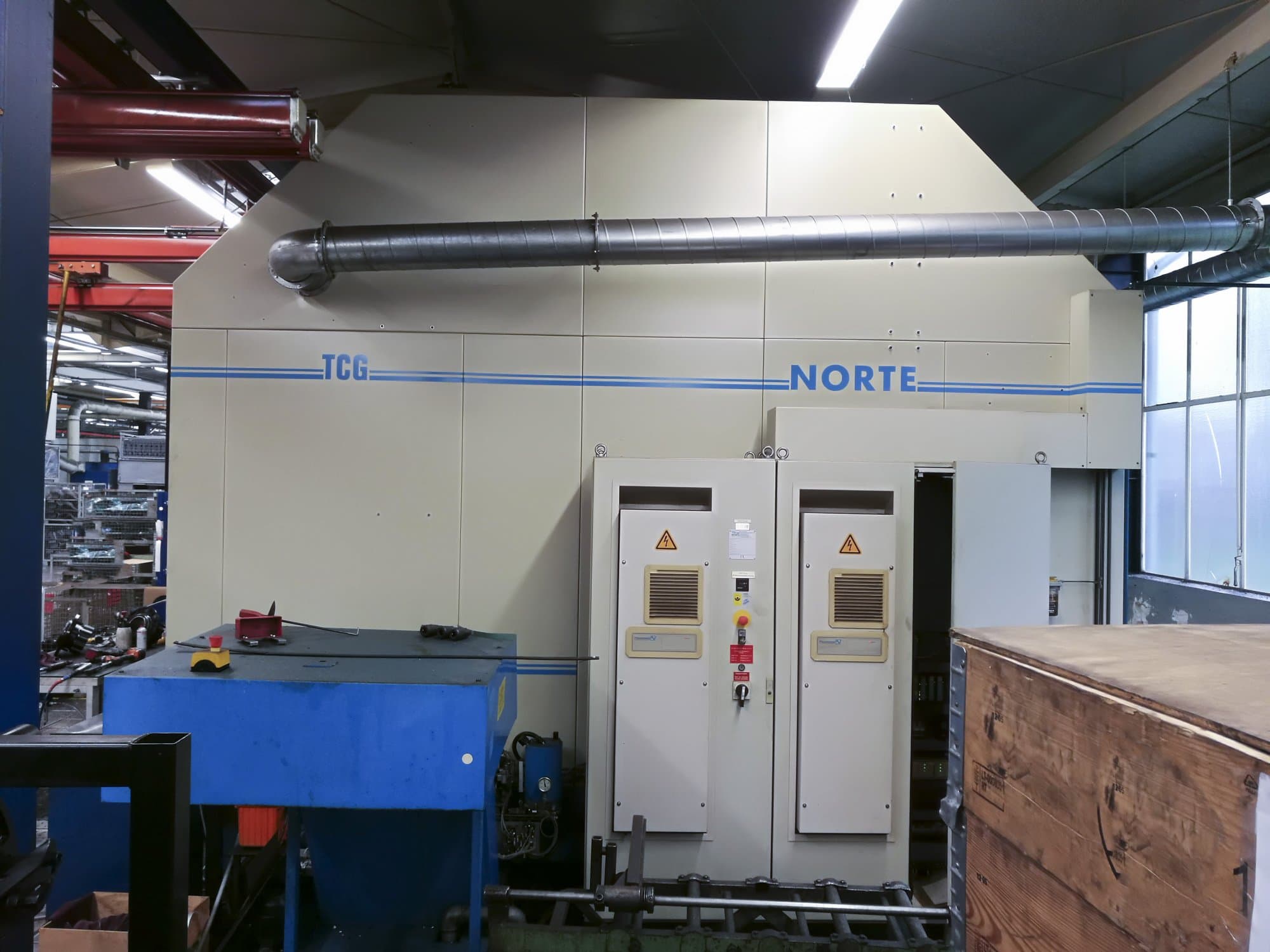 Vooraanzicht  van NORTE VHS 630 machine