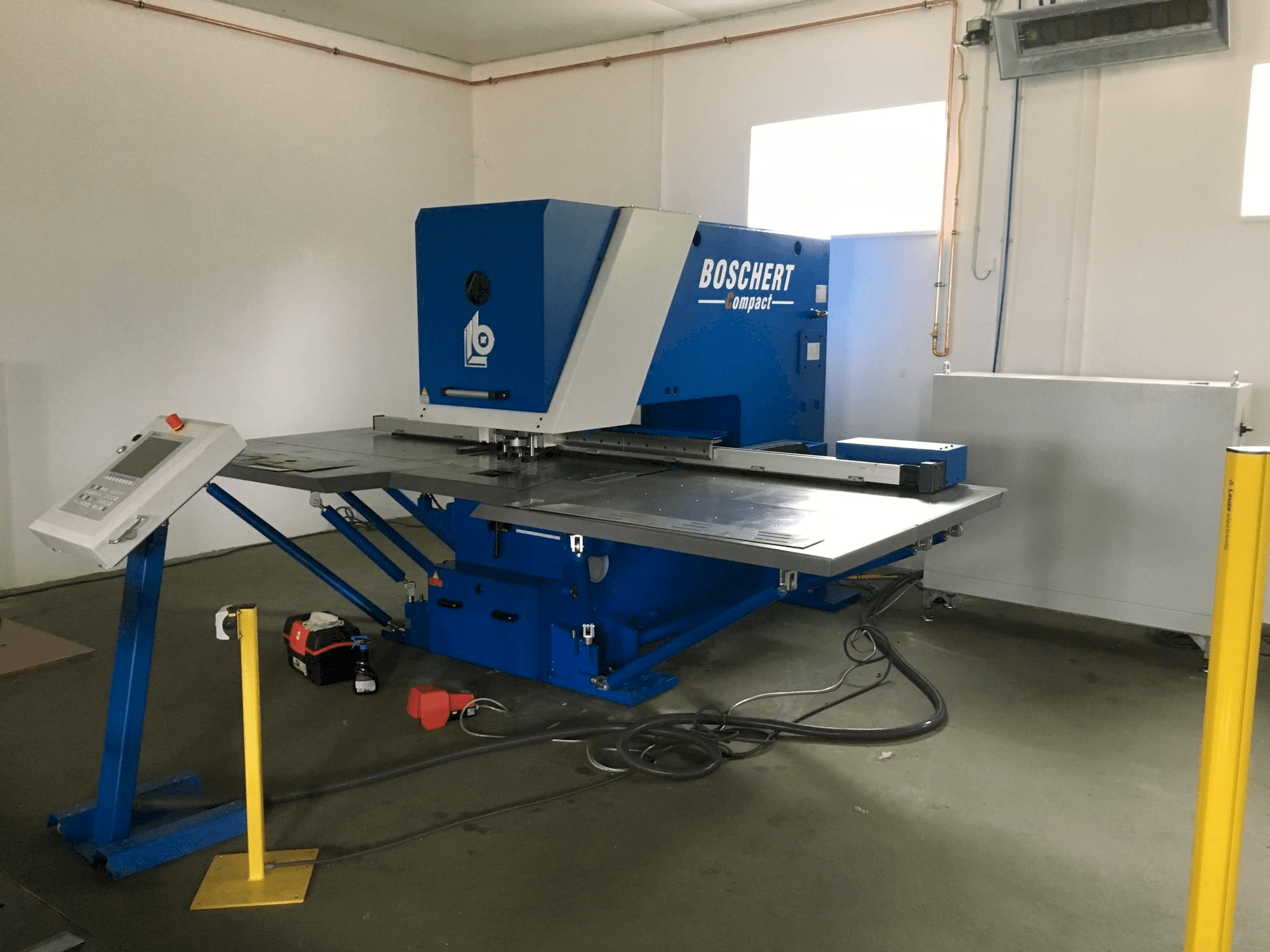 Vooraanzicht van BOSCHERT Compact 750 machine