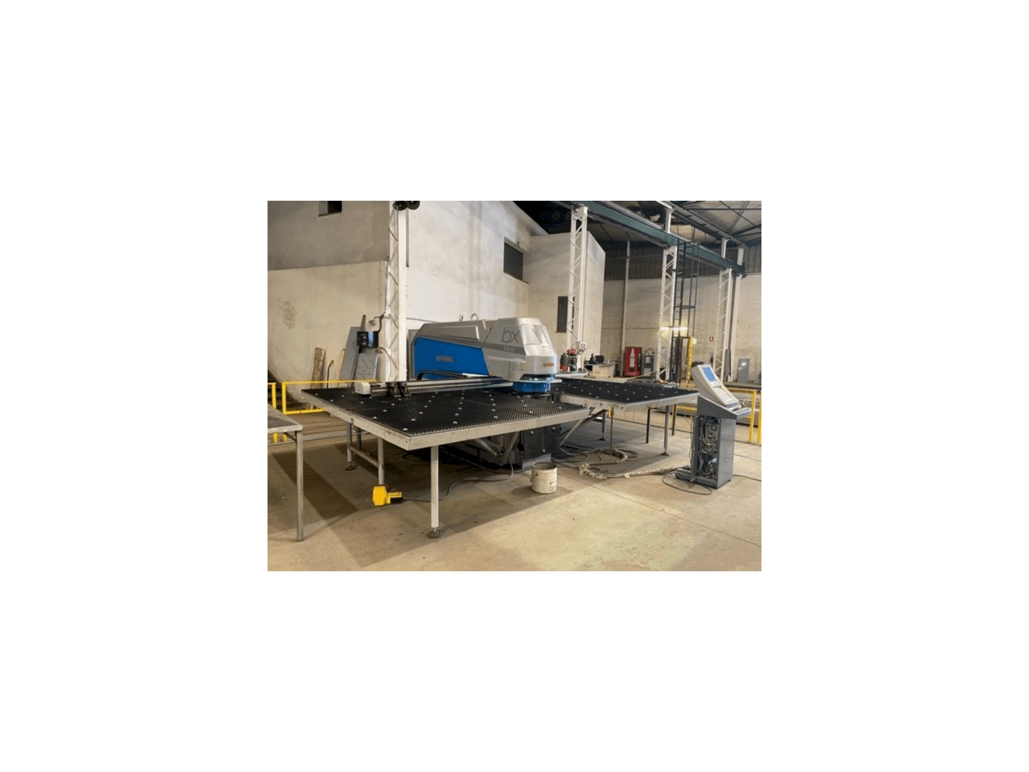 Vooraanzicht van Euromac Mbx6 Plus machine