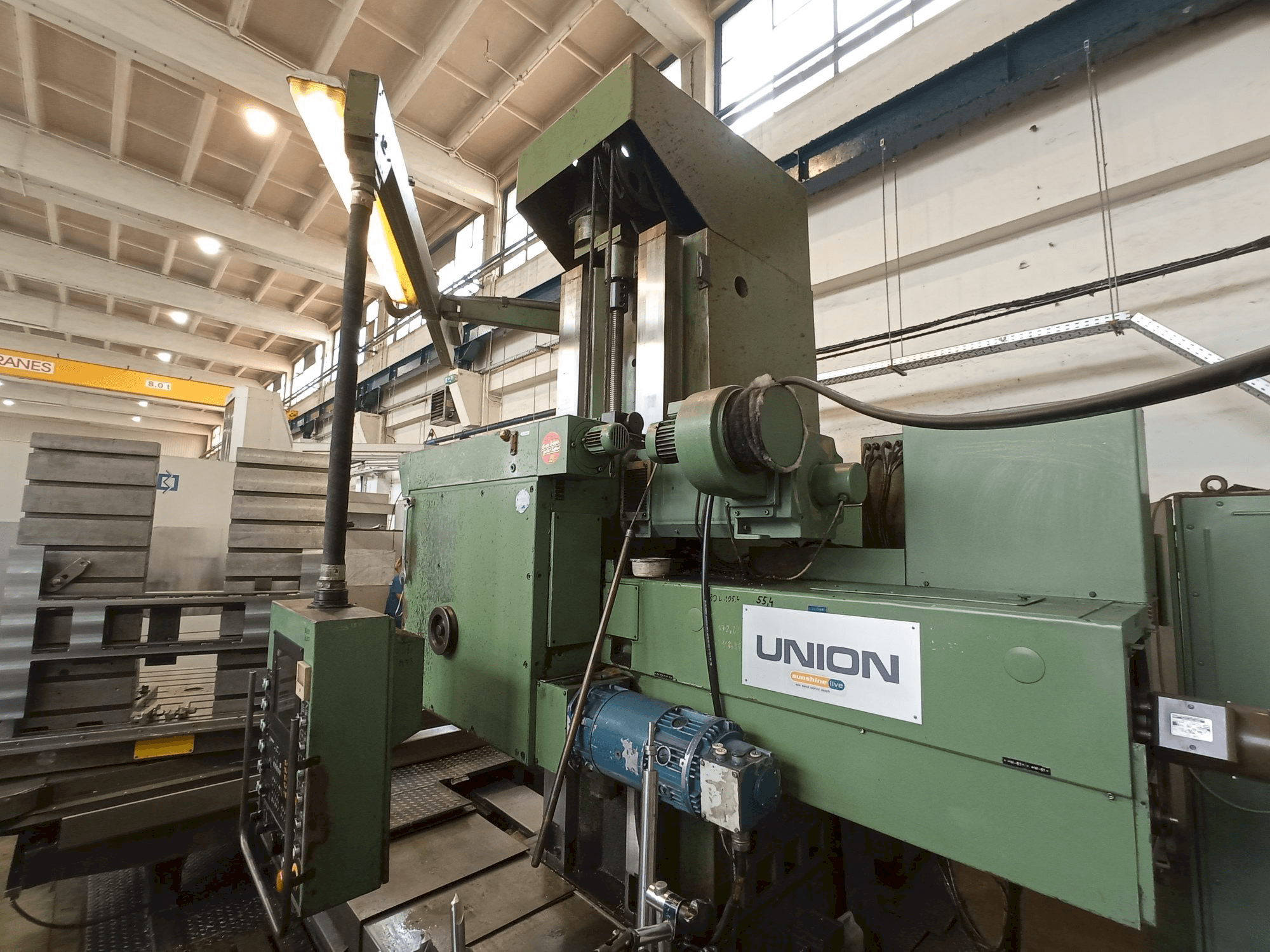 Vooraanzicht van Union BFT 110 machine