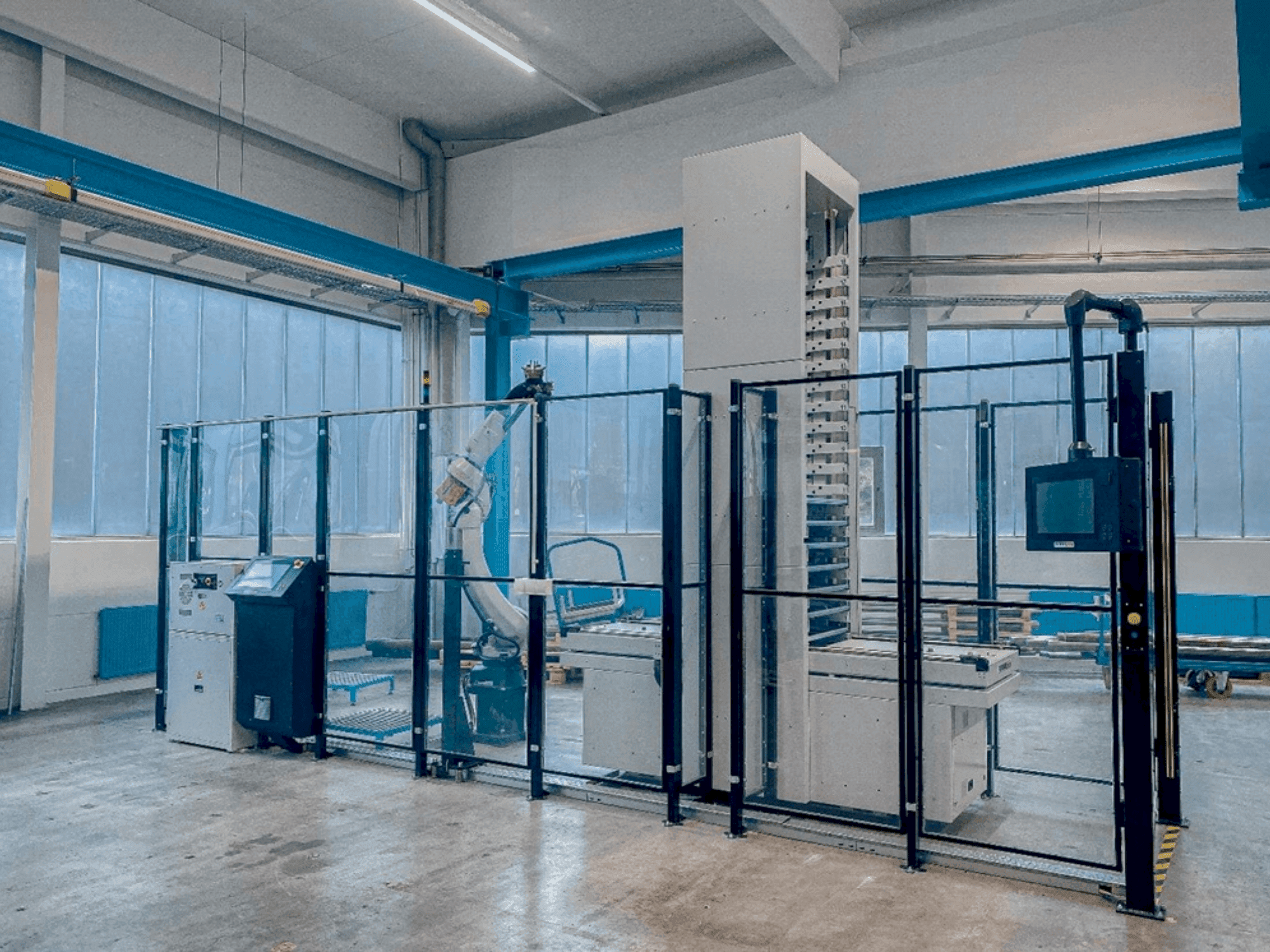 Vooraanzicht van FANUC ARC Mate 120iD/35, M-20iD/35 machine