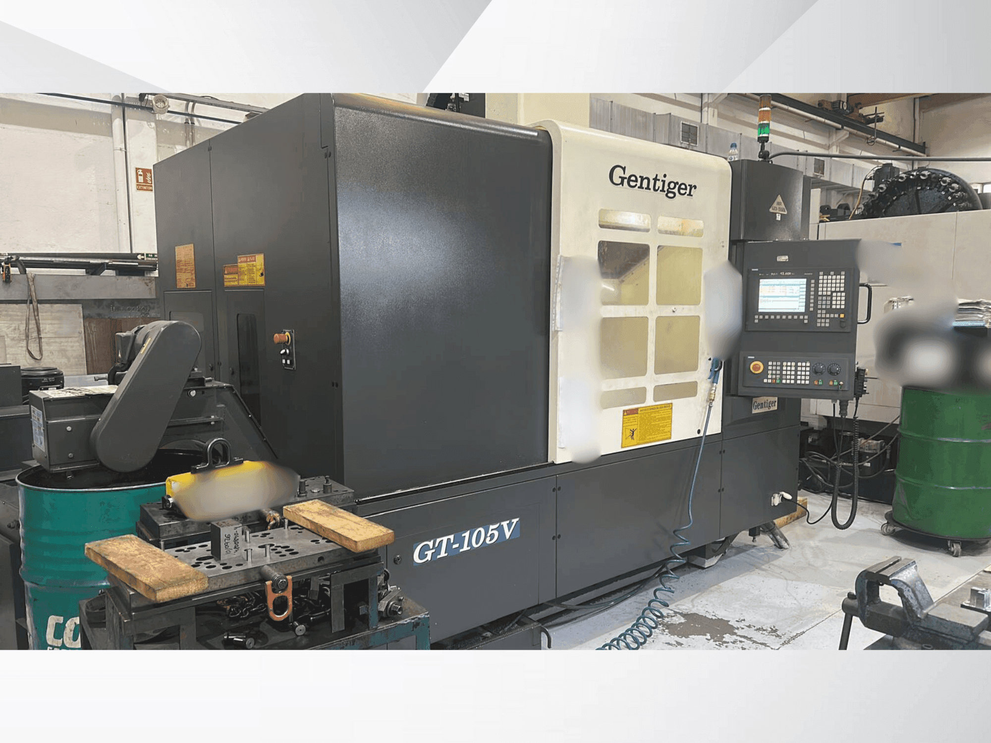 Vooraanzicht van GENTIGER GT-105V machine