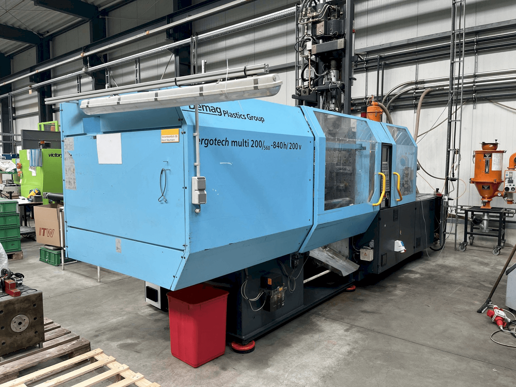 Vooraanzicht van DEMAG Ergotech multi 200/560 - 840h/200V machine