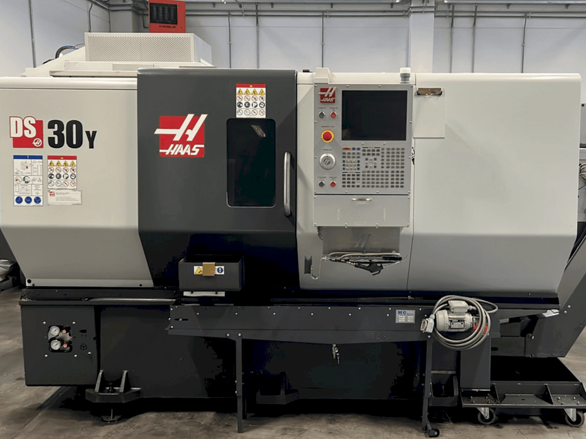 Vooraanzicht van HAAS DS30Y machine