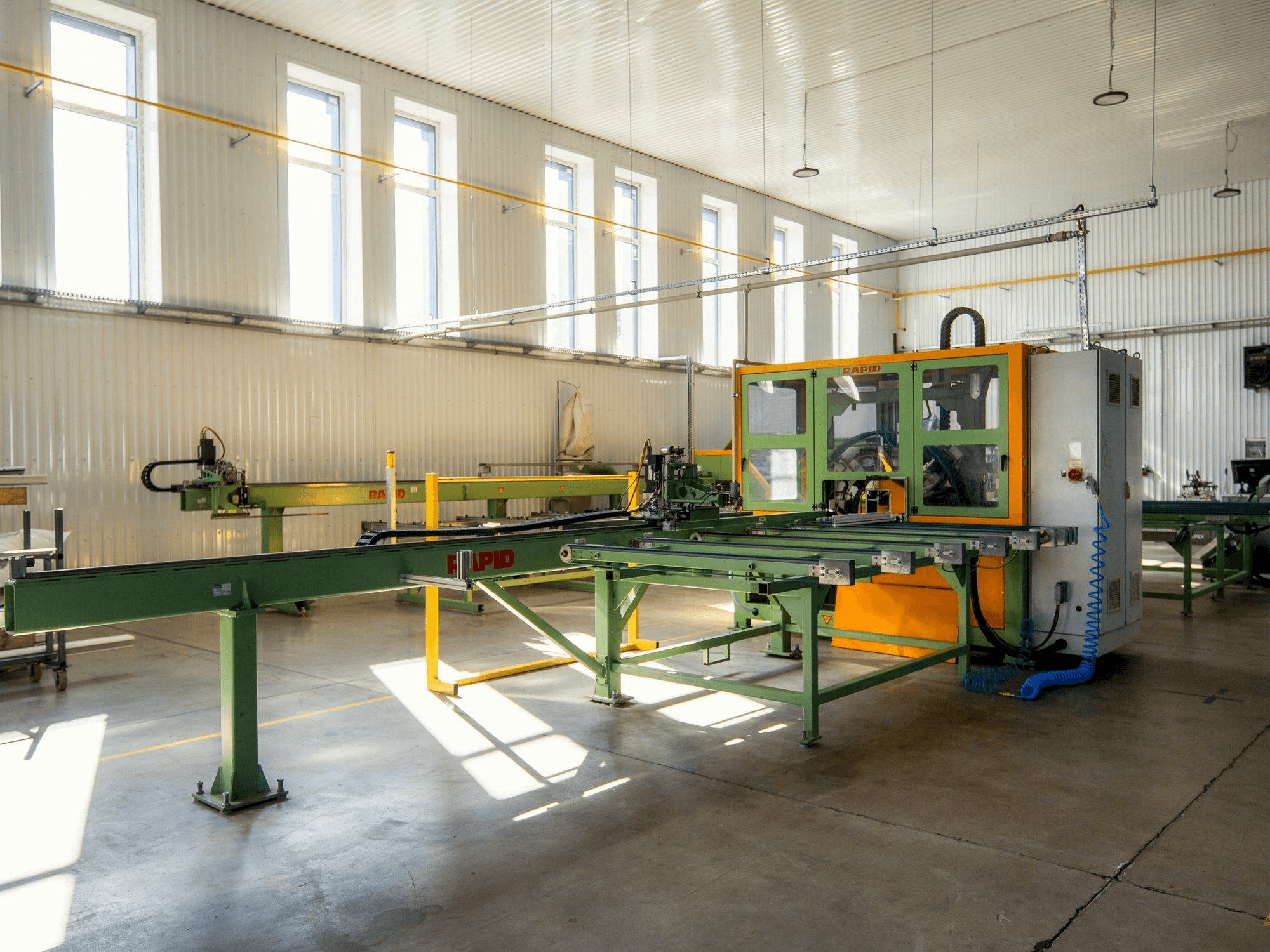 Vooraanzicht van RAPID MFC EVOLUTION II machine