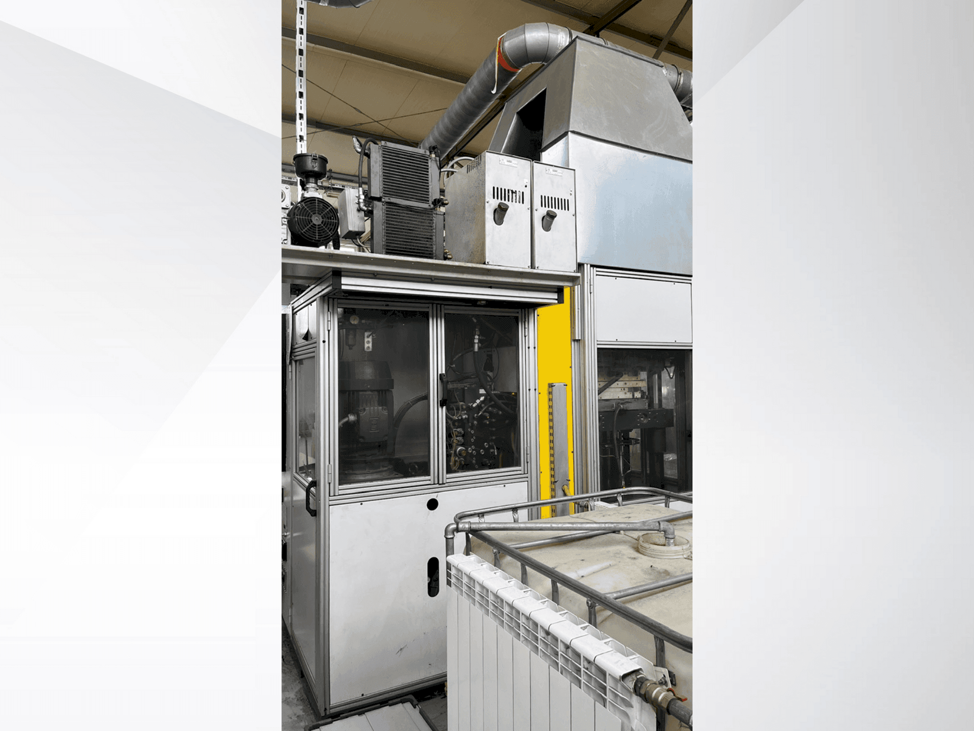 Vooraanzicht van Kloeckner Desma 968.250 ZO machine