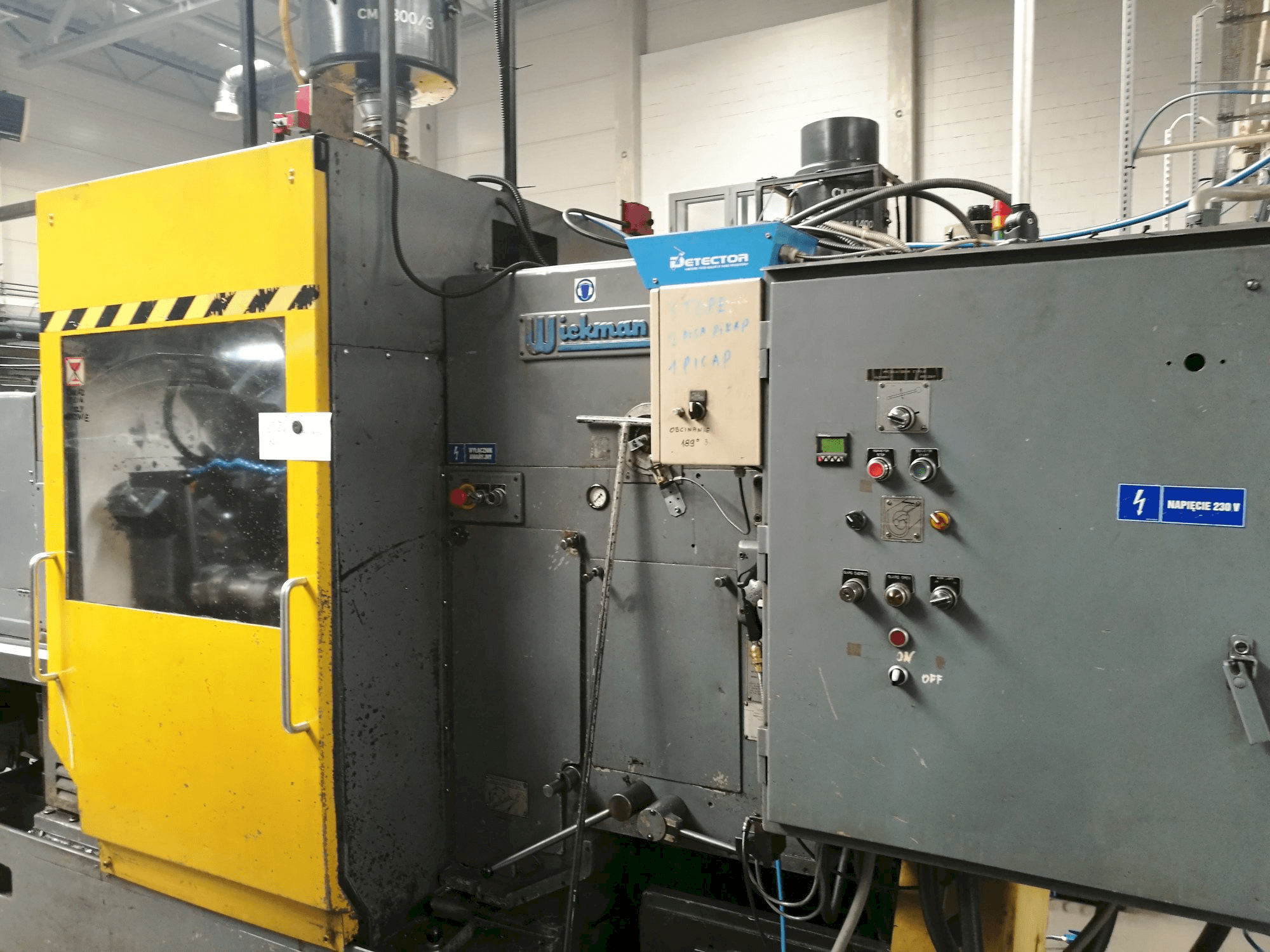 Vooraanzicht van Wickman 2 1/4"-6 machine