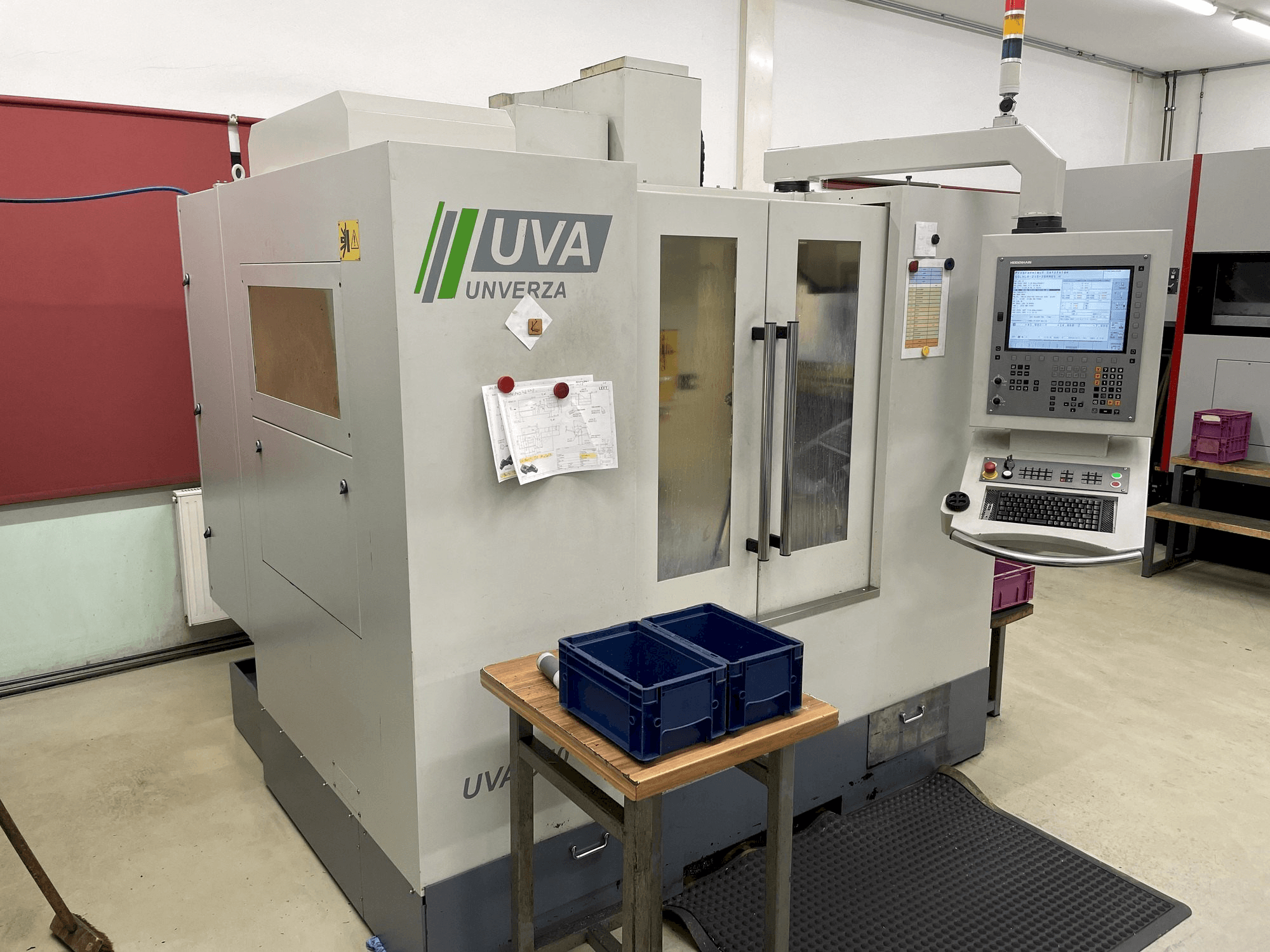 Vooraanzicht van HOMMEL UNVERZAGT UVA 550 Plus machine