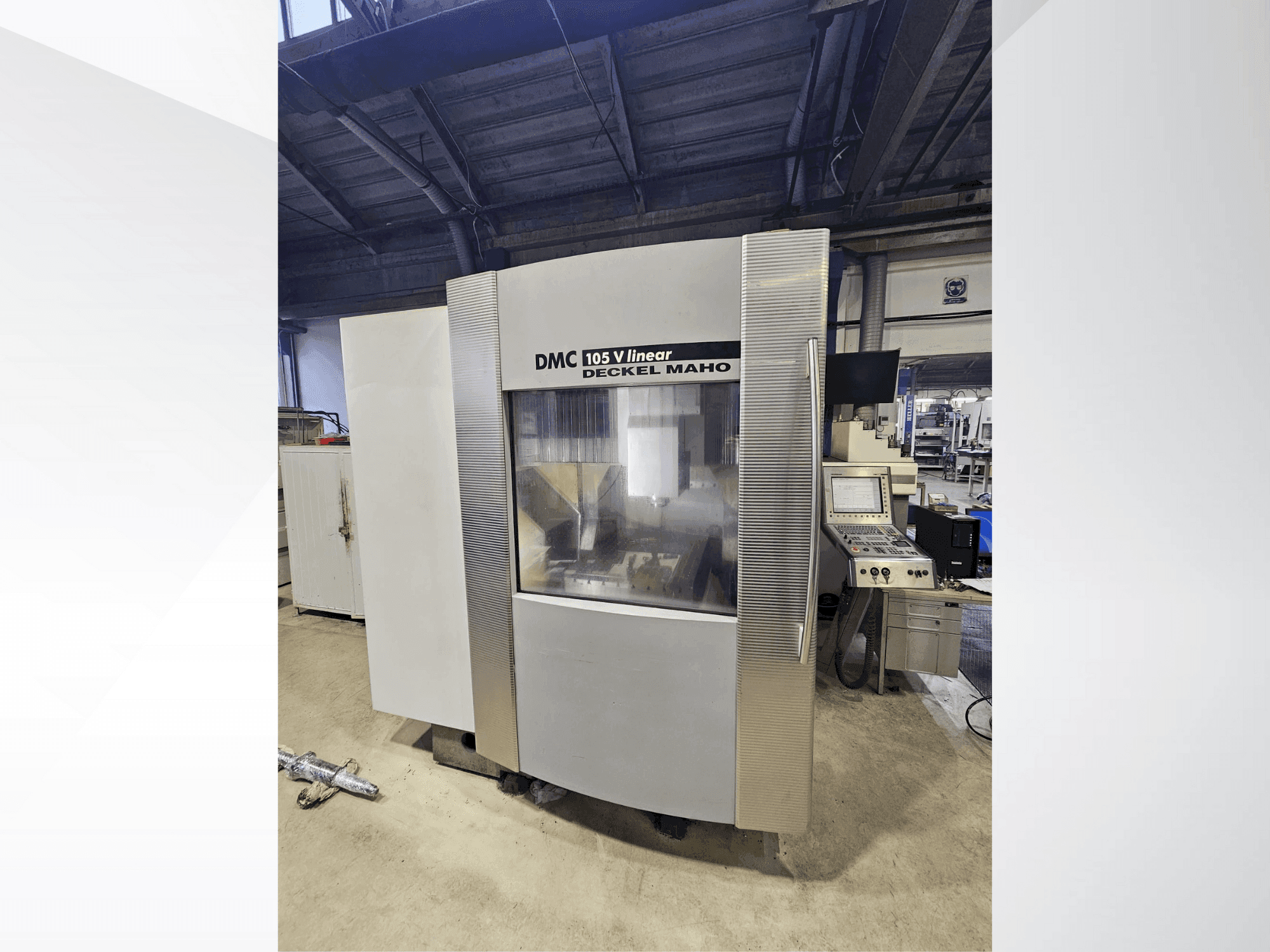 Vooraanzicht van DECKEL MAHO DMC 105 V linear machine
