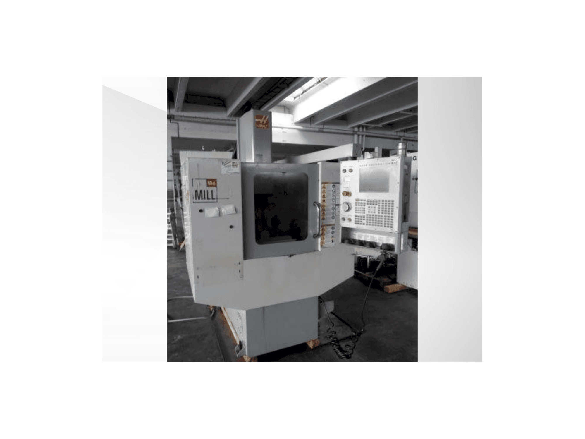 Vooraanzicht van HAAS MiniMill machine