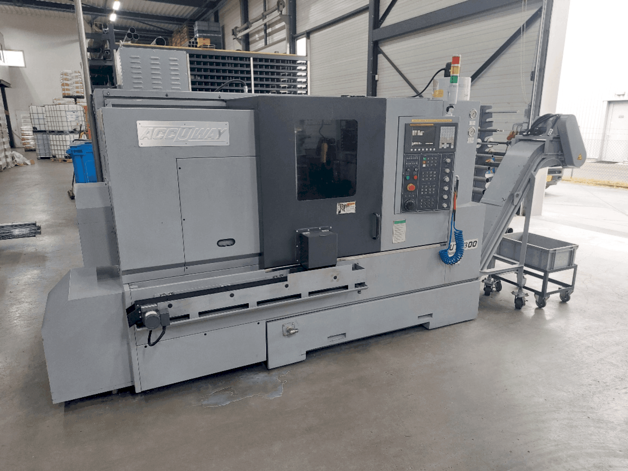 Vooraanzicht van ACCUWAY UT-300 machine