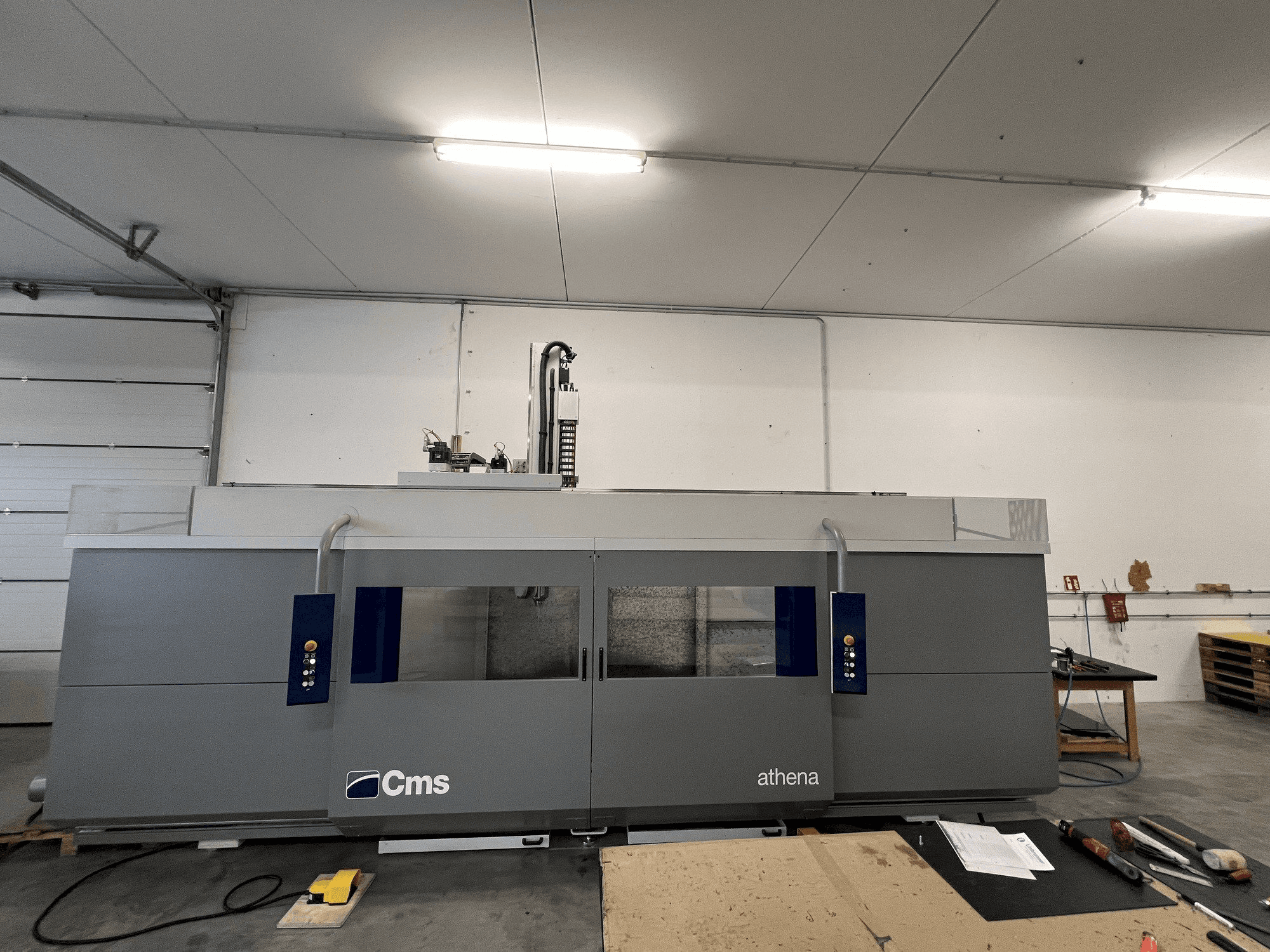 Vooraanzicht van CMS Athena A3 OCE machine