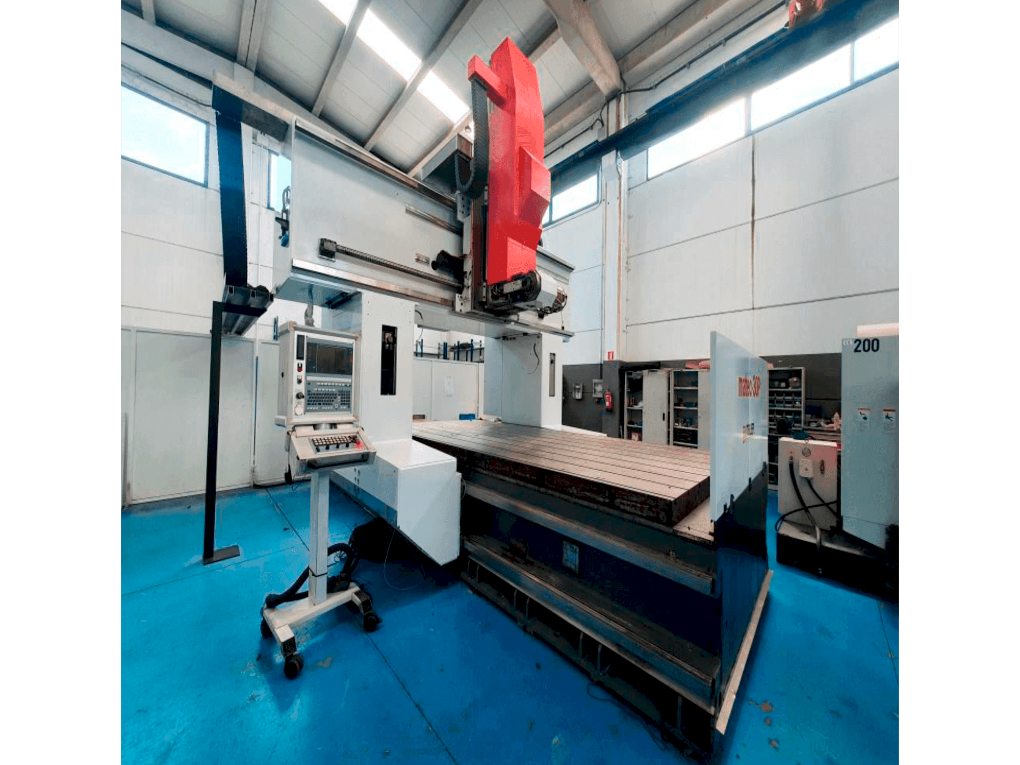 Vooraanzicht van Matec 30P machine