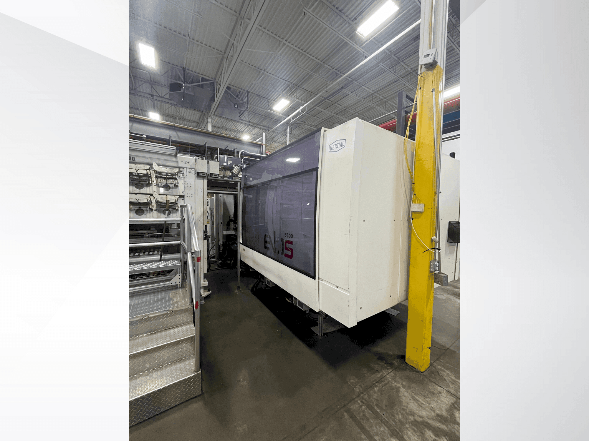 Vooraanzicht van Netstal EVOS 5500-2900 Speed machine