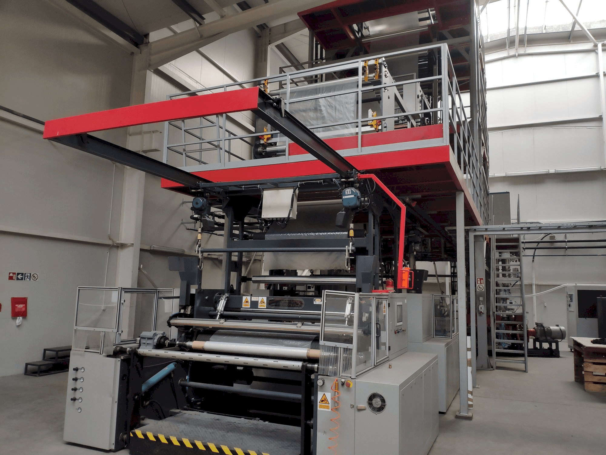 Vooraanzicht van ROLBATCH 1600 machine