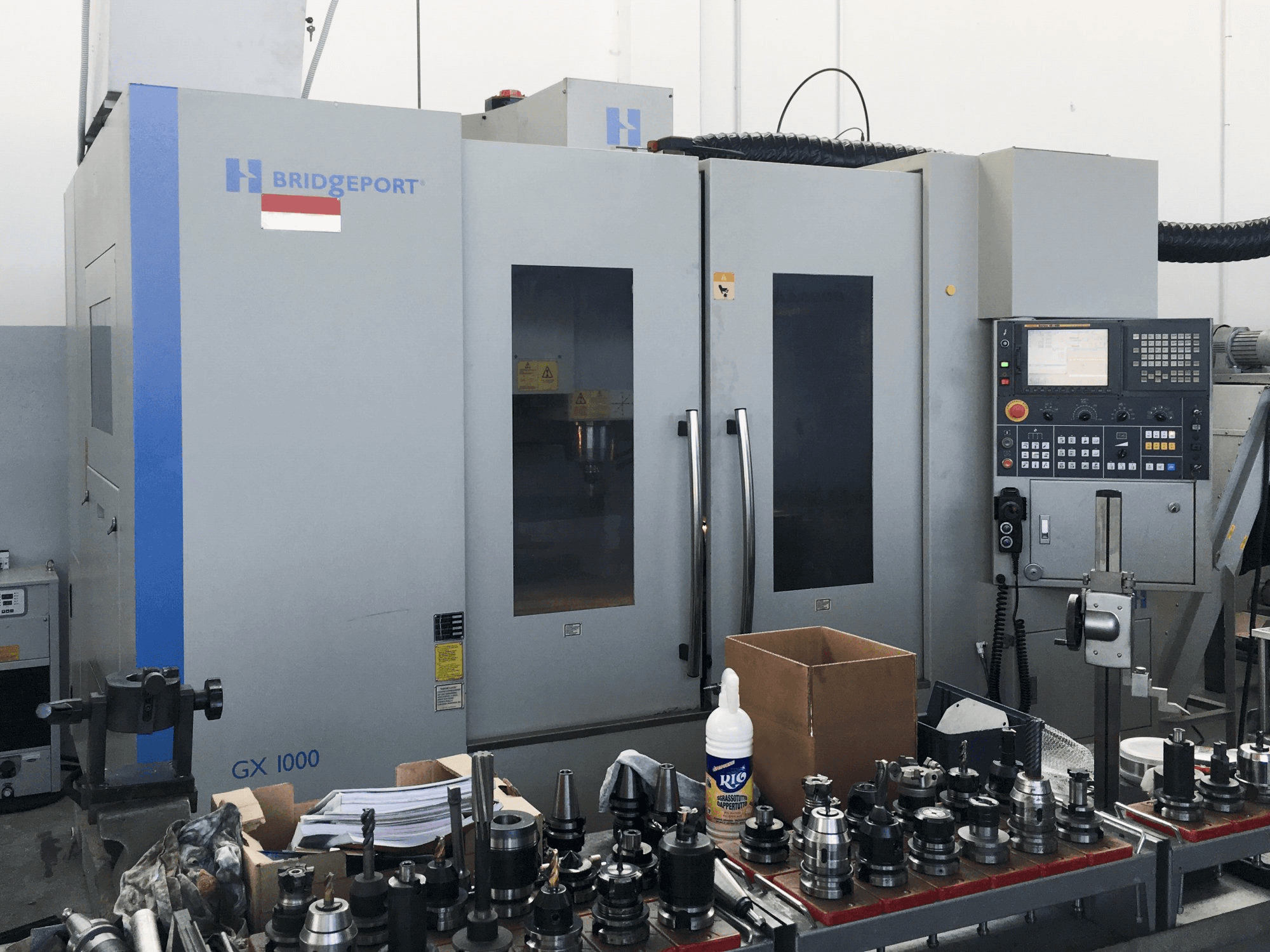 Vooraanzicht 1 van Bridgeport GX 1000 machine