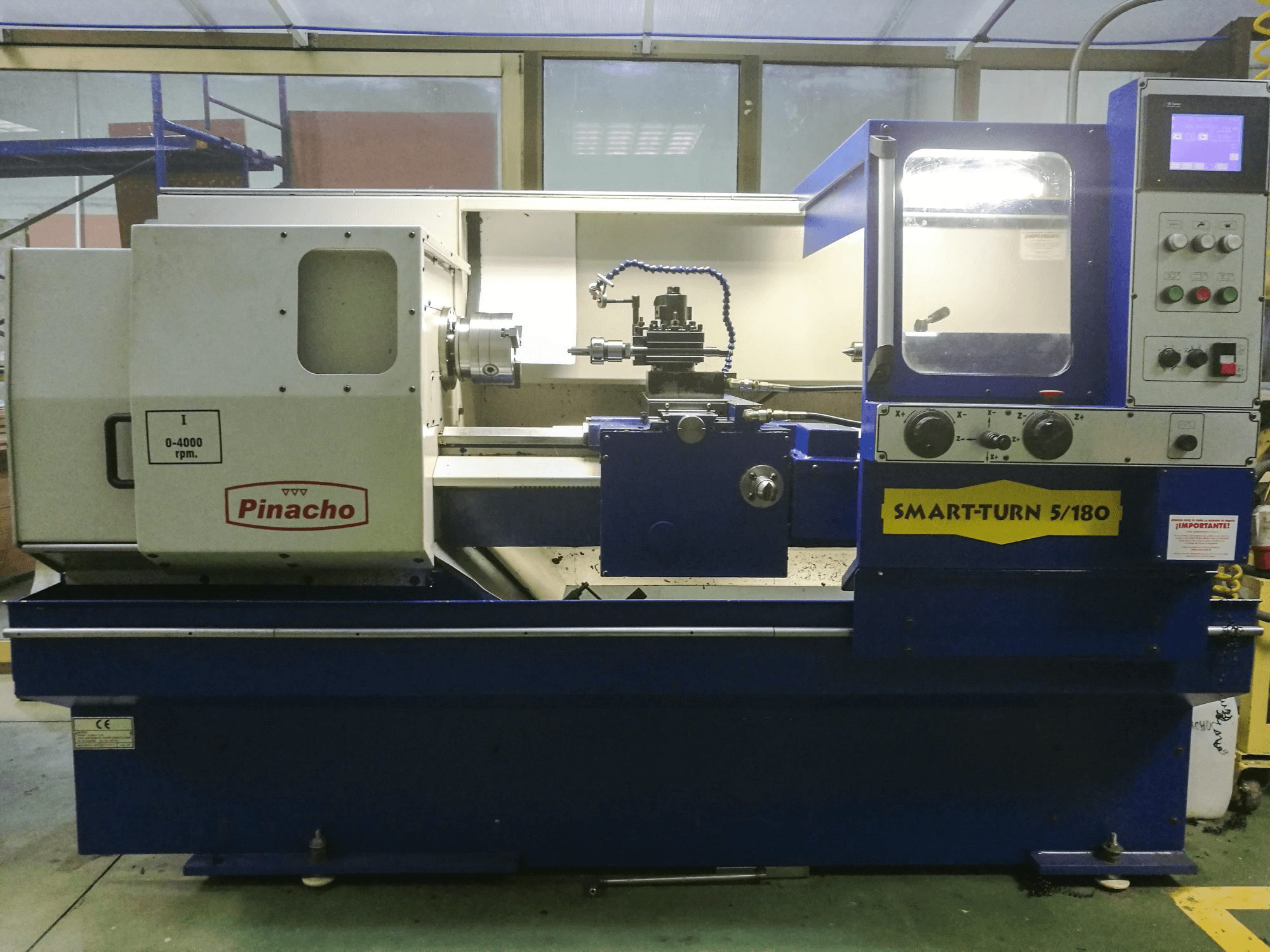 Vooraanzicht van Pinacho Smart-Turn 5/180 machine