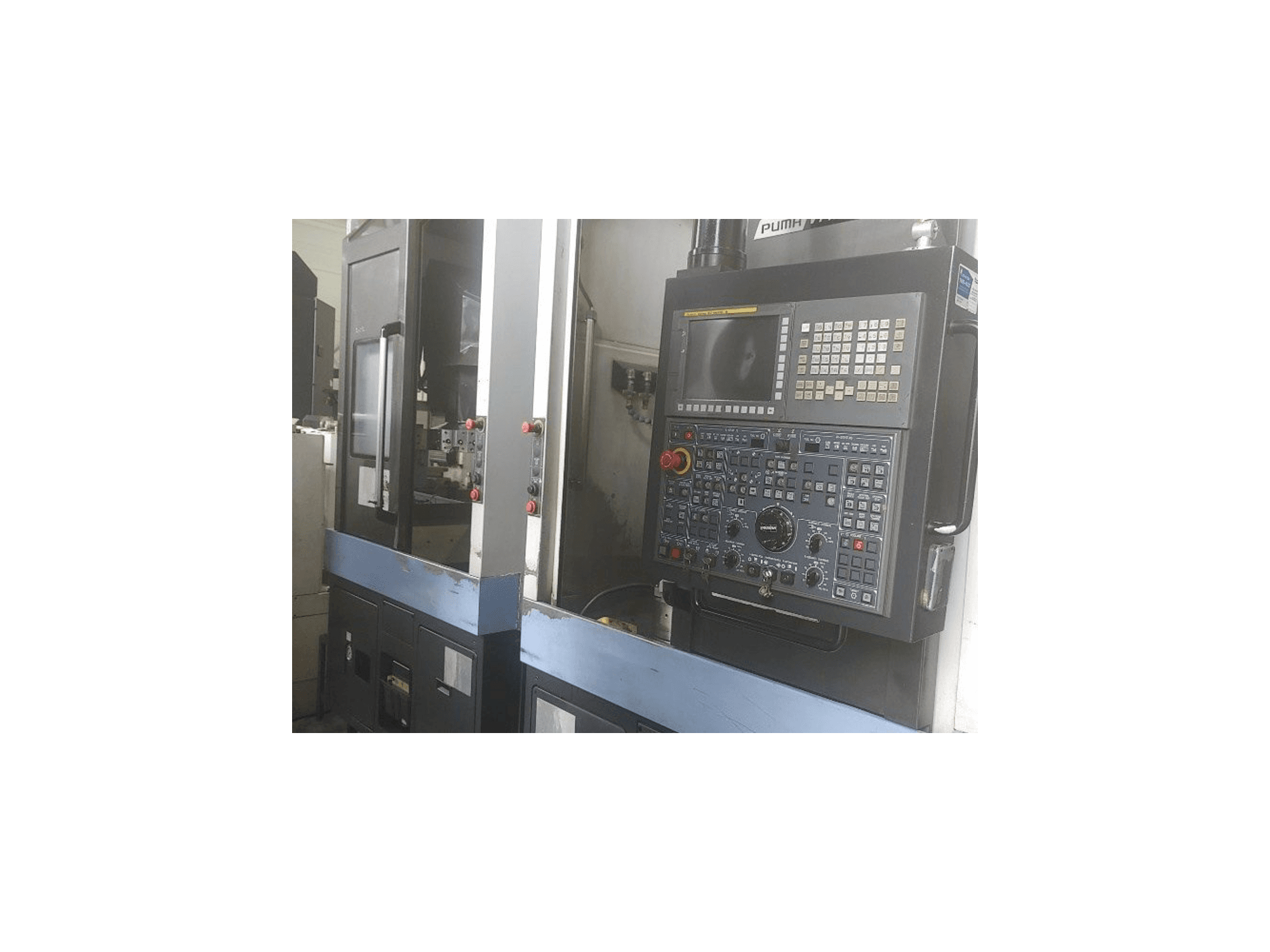 Vooraanzicht van Doosan VT450 2SP machine