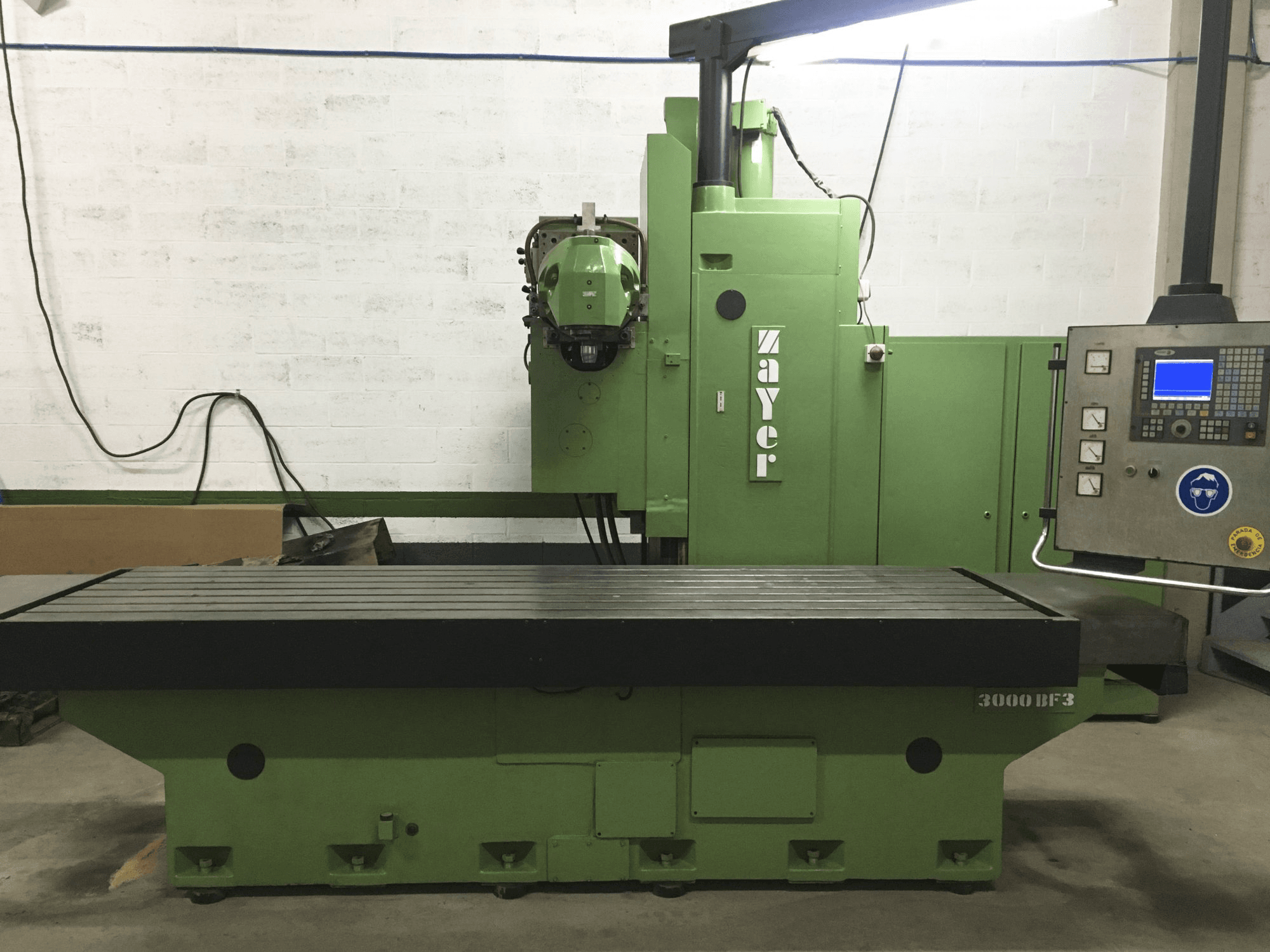 Vooraanzicht van Zayer 3000 BF3 machine