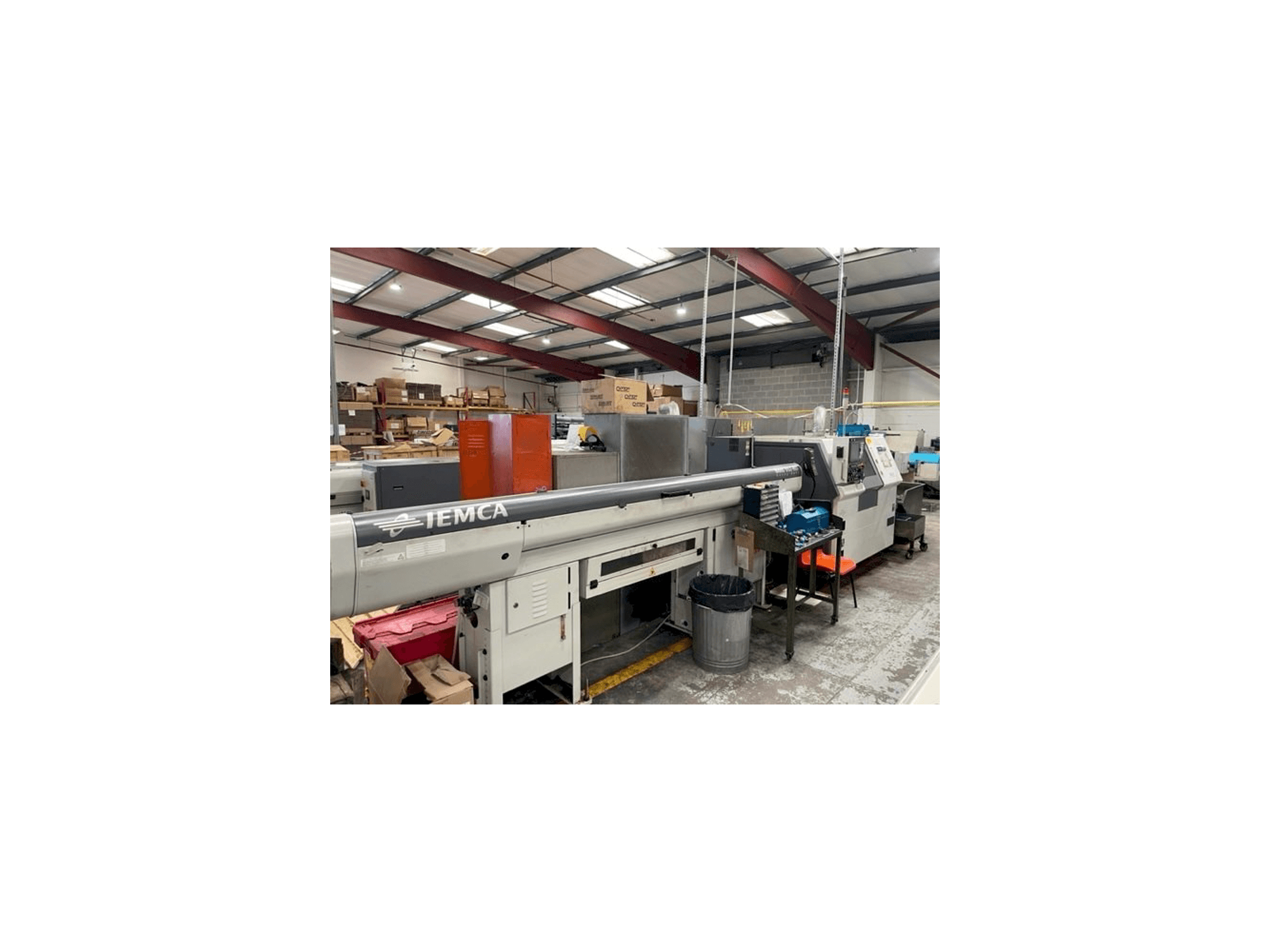 Vooraanzicht van Miyano BNA-42MSY2 machine