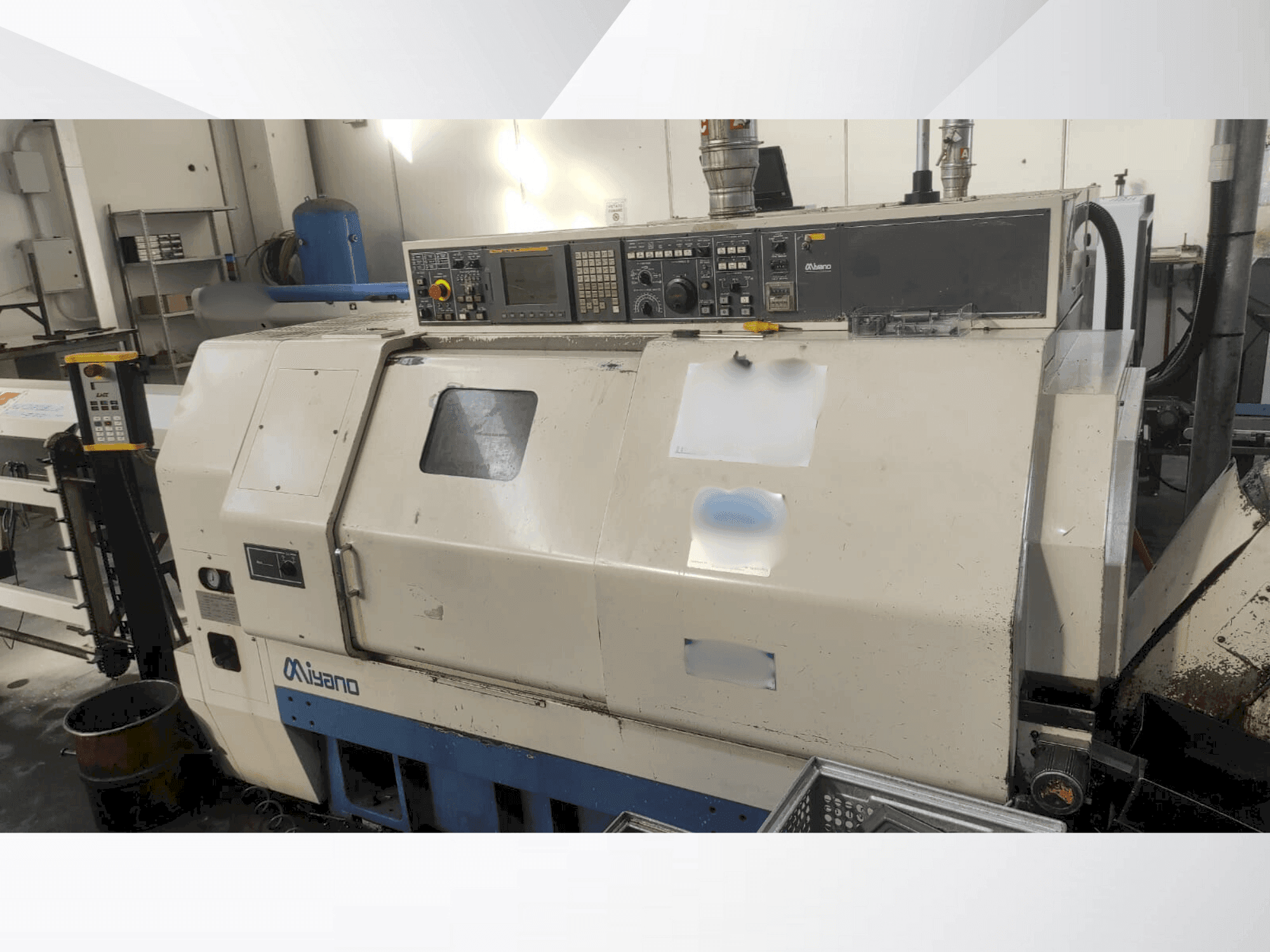 Vooraanzicht van Miyano BNJ 42S machine