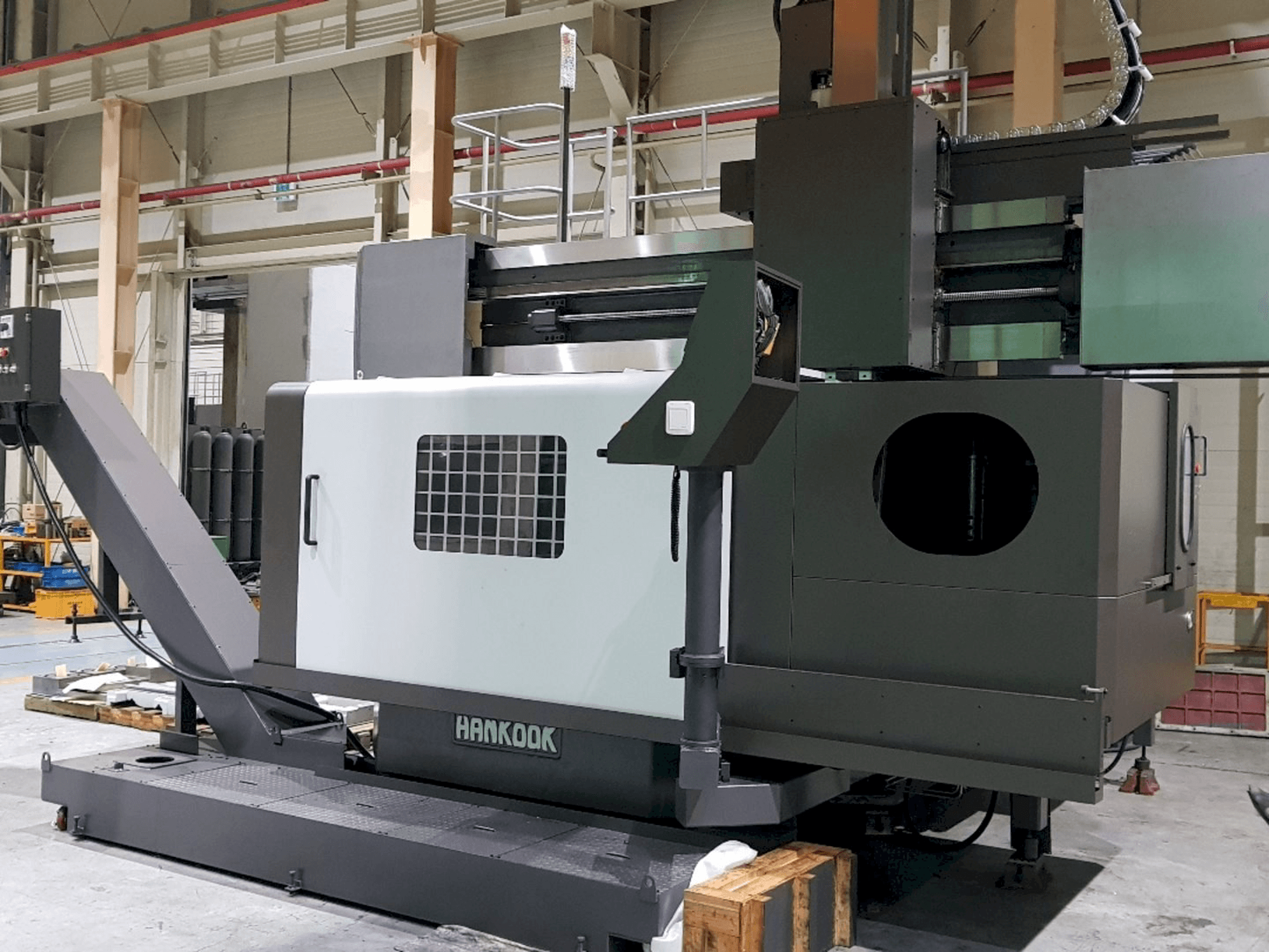 Vooraanzicht van HANKOOK VTB-160 machine