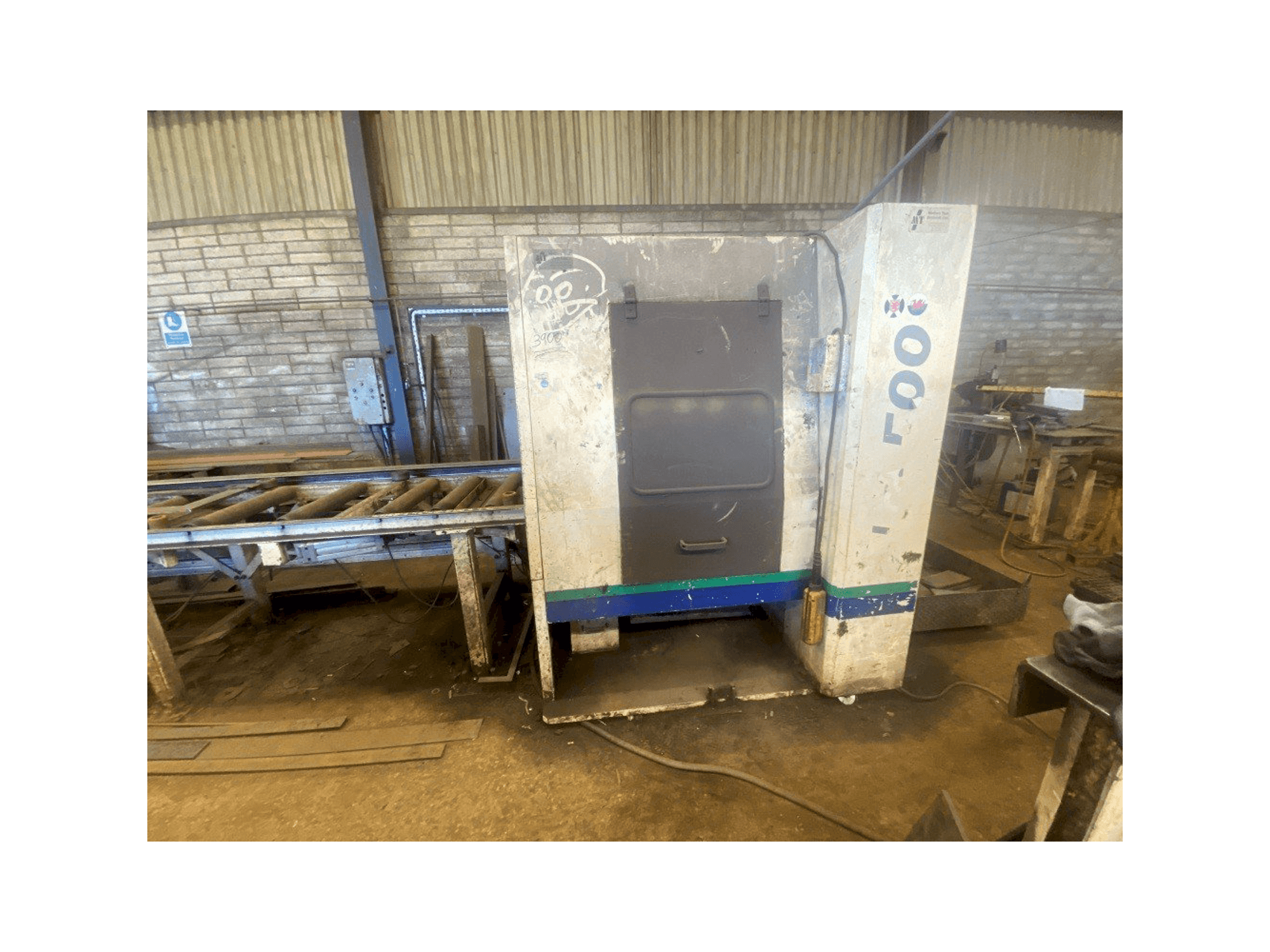 Vooraanzicht van GEKA ALFA 500/150 machine