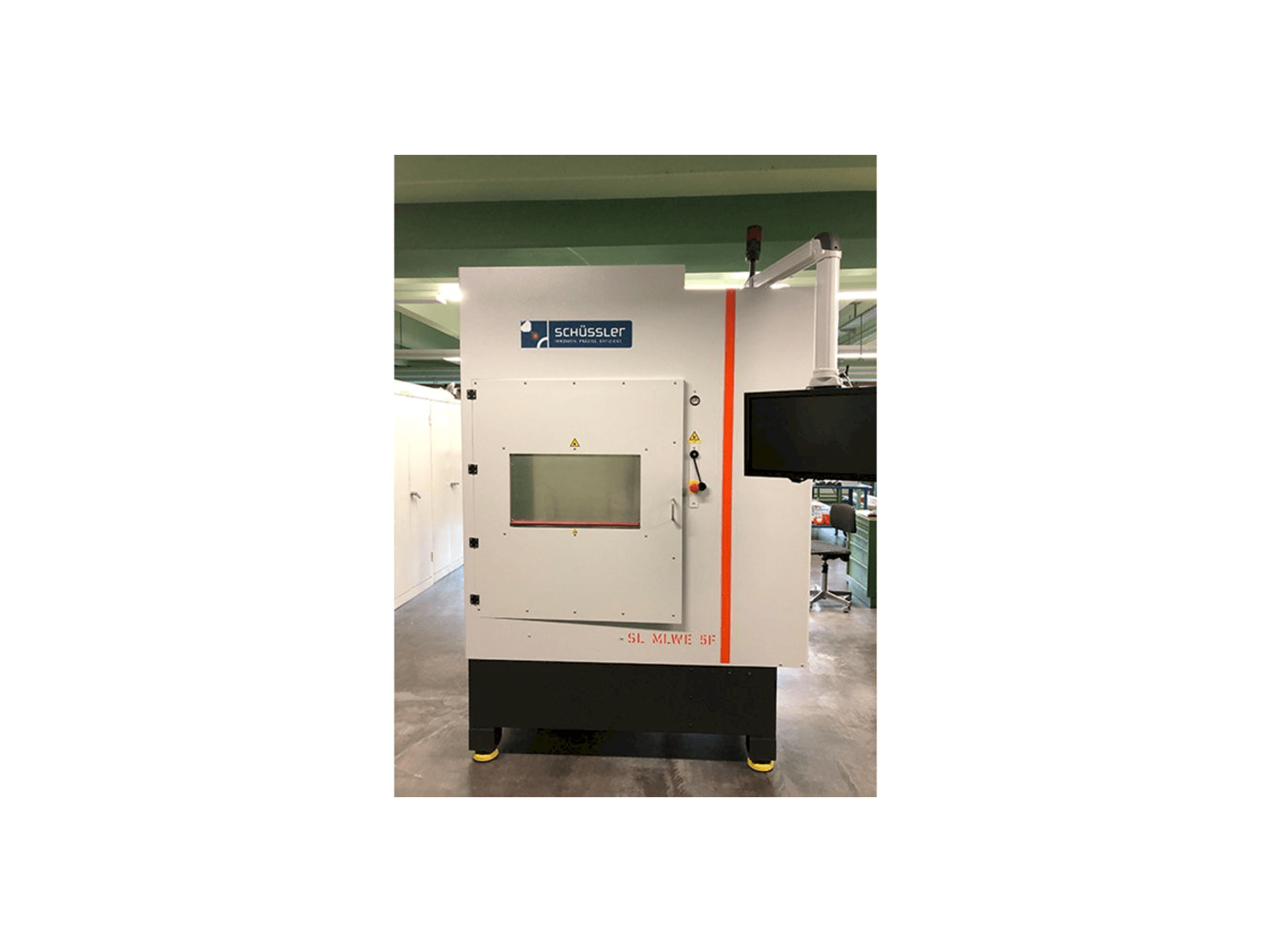 Vooraanzicht van Schussler SL MLWE 5F machine