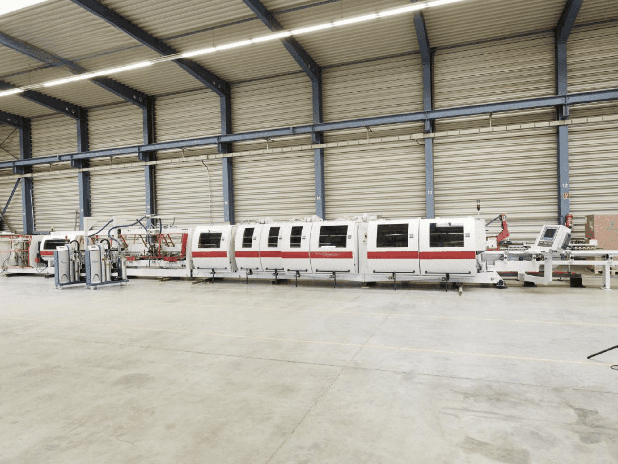 Vooraanzicht van WEHRMANN Combima /K/I/R80/1260/V machine